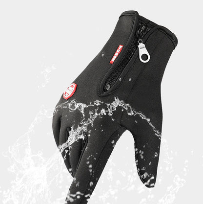 gants homme tactile noir pour l'hiver étanche