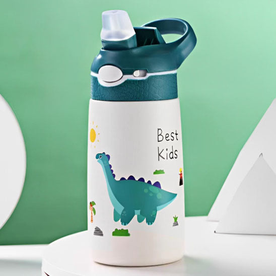 gourde enfant isotherme best kids protection optimale dino vert