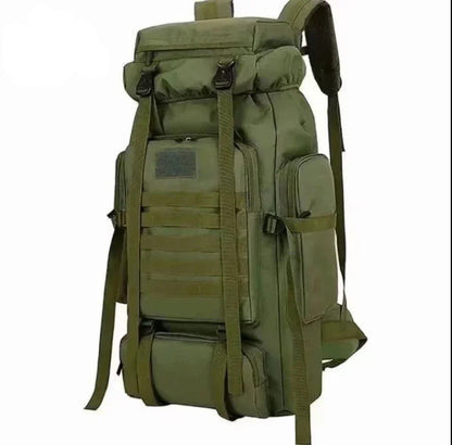 grand sac de voyage 80L vert