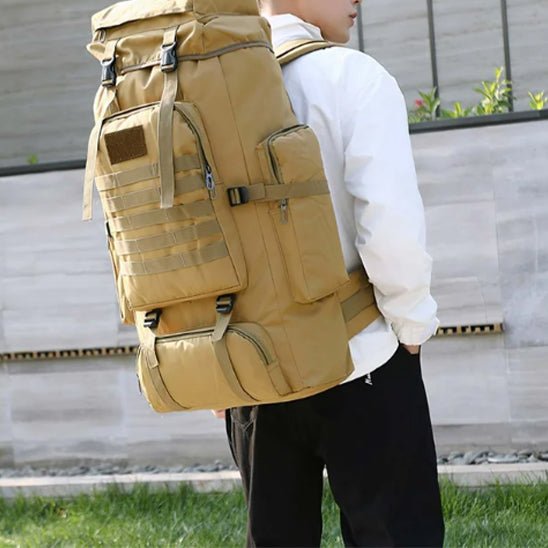 grand cas de voyage 80l  beige