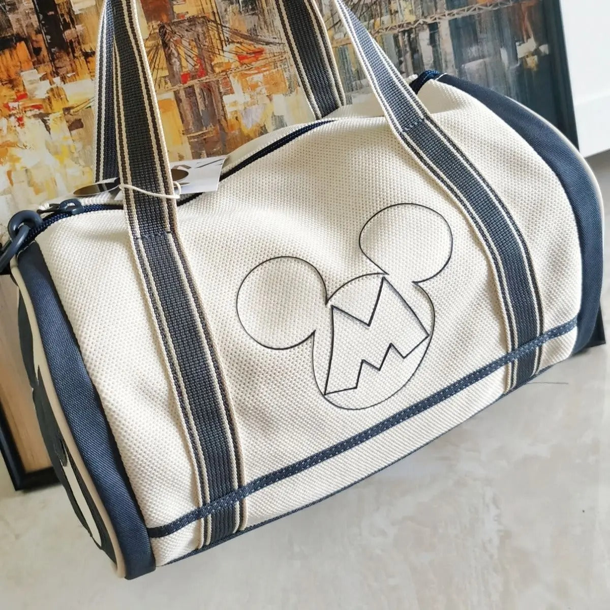 grand sac week end enfant cartoon