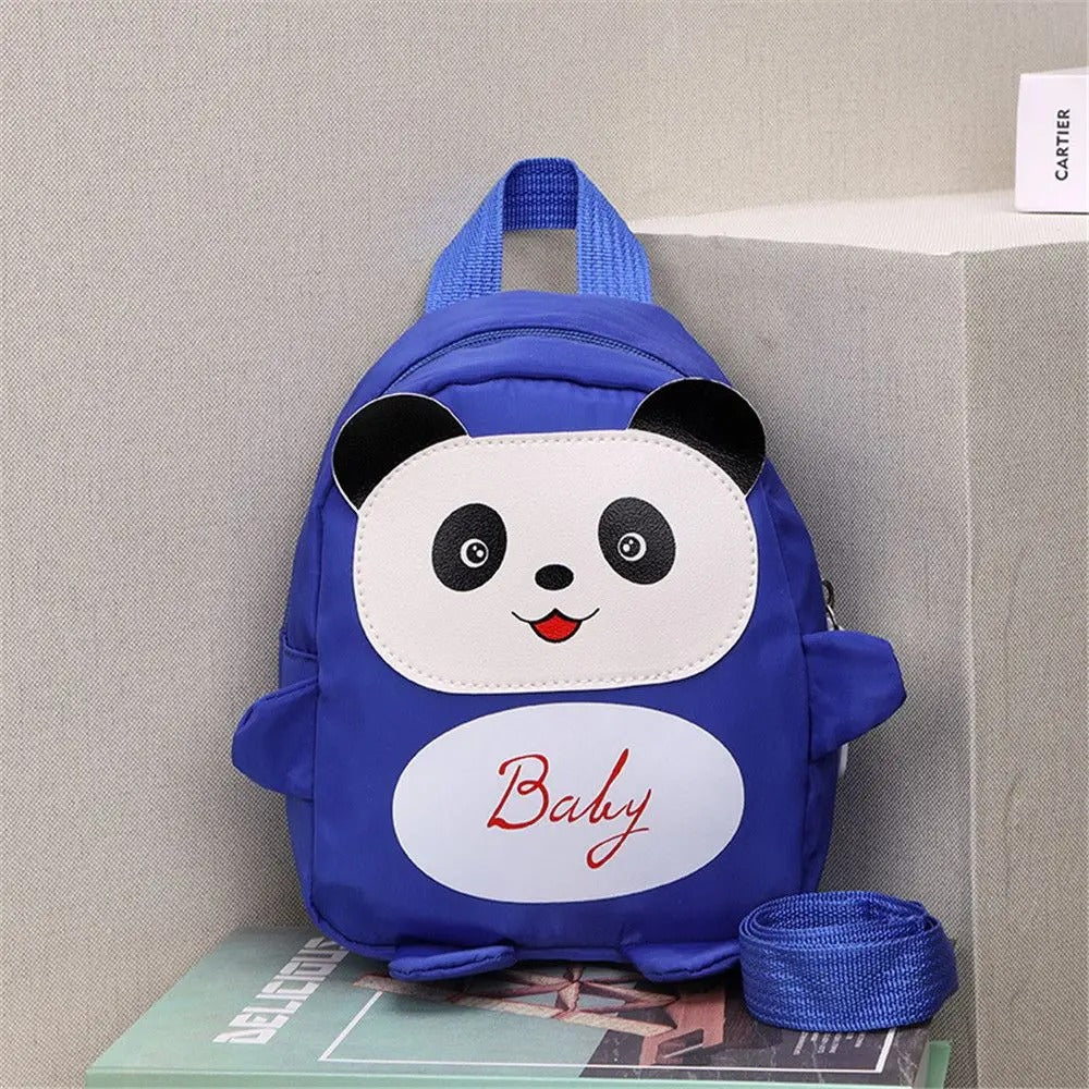 sac a dos bébé panda bleu