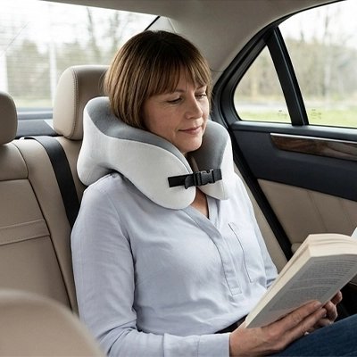 Oreiller de voyage doux