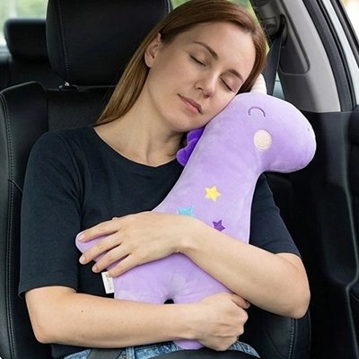 Oreiller de voyage licorne