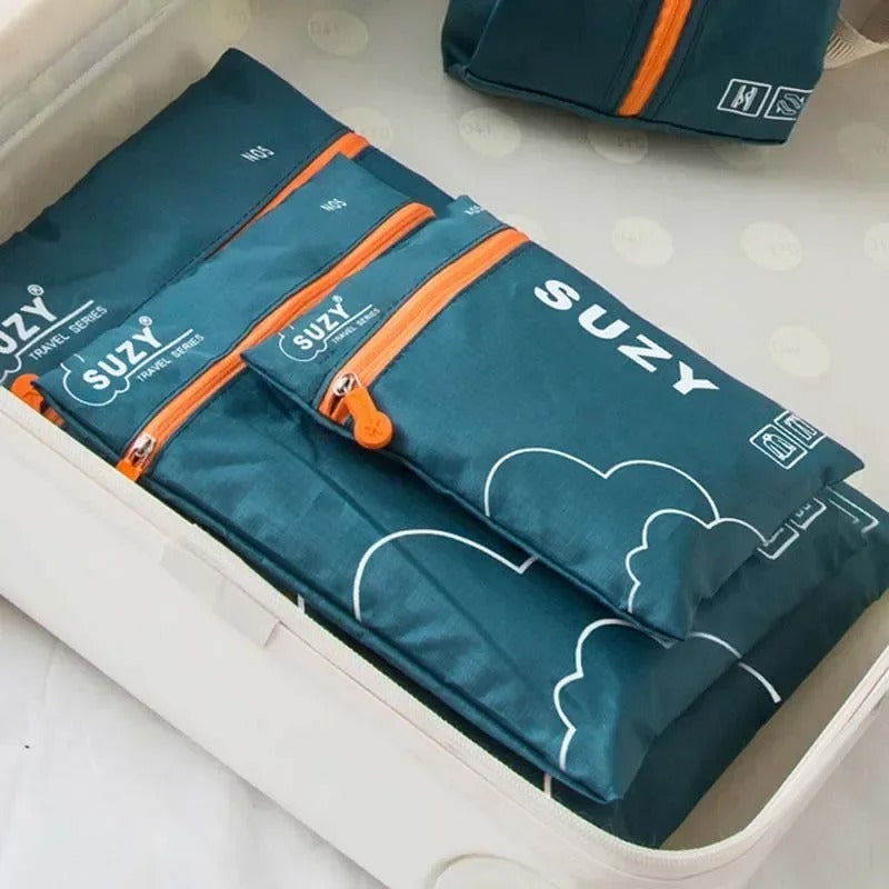 trois organisateur de bagage 7 pieces set travel