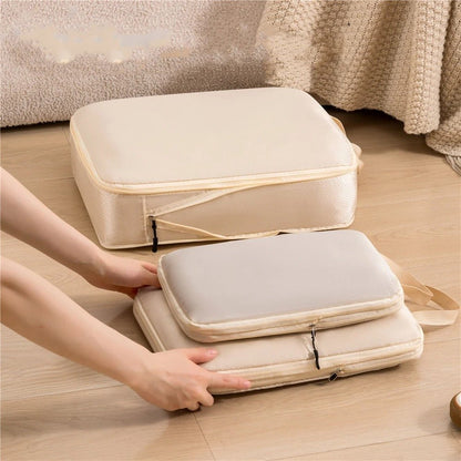 organisateur de valise set 3 pièces compressible utiles