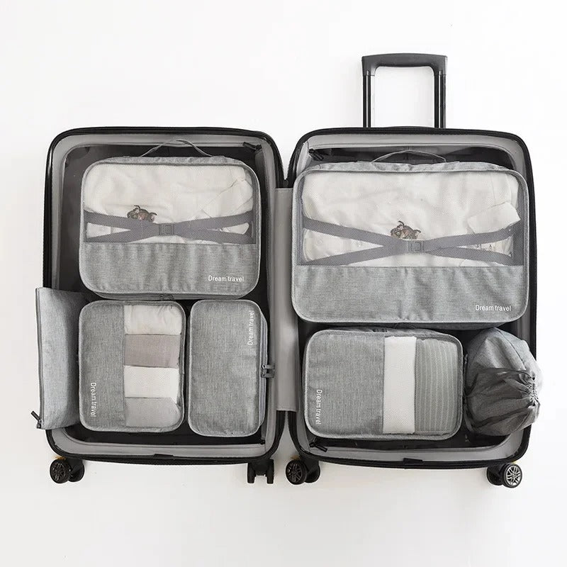 organisateur valise dream travel gris