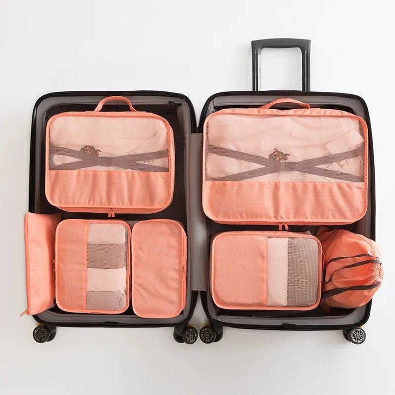 organisateur valise dream travel rose