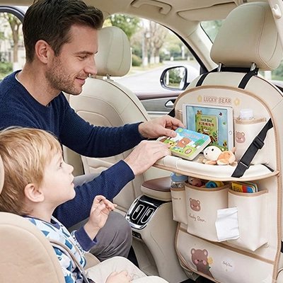 Organisateur voiture enfant fixation universelle