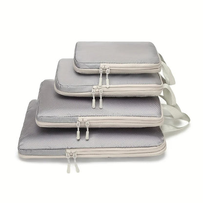 organisateurs de bagage gris