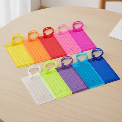 pack de 10 Etiquette bagage 