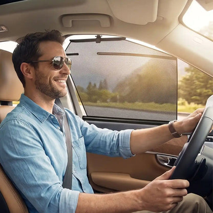 pare soleil voiture avant conducteur