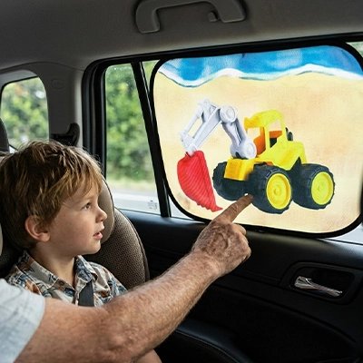 Pare soleil voiture bébé tracteur