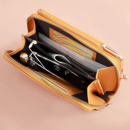 petit sac à main bandoulière en cuir intérieur