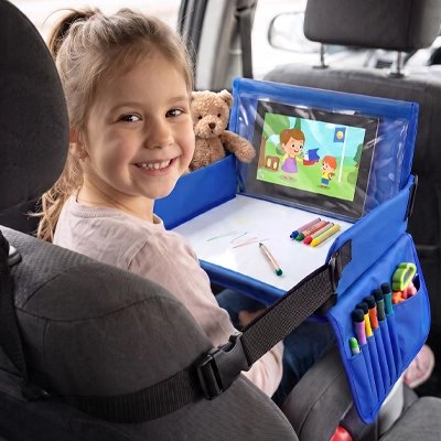 Plateau pour voiture​ bleu