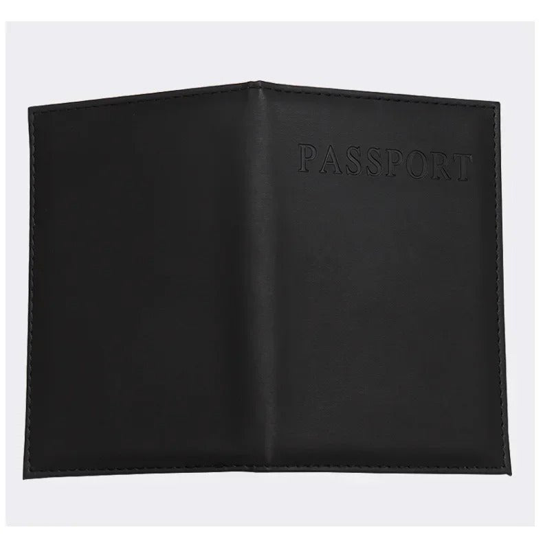 pochette passeport voyage retournée