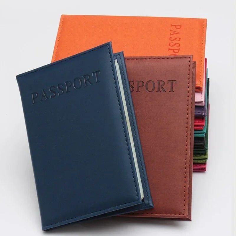 pochette passeport voyage design