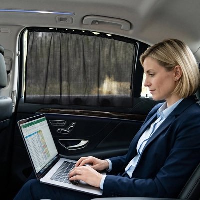 Rideau pour voiture travail