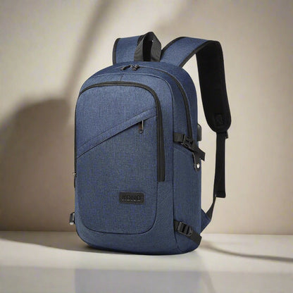 sac a dos anti vol bleu variante