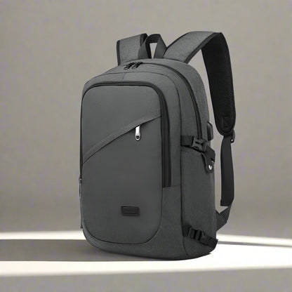 sac a dos anti vol gris