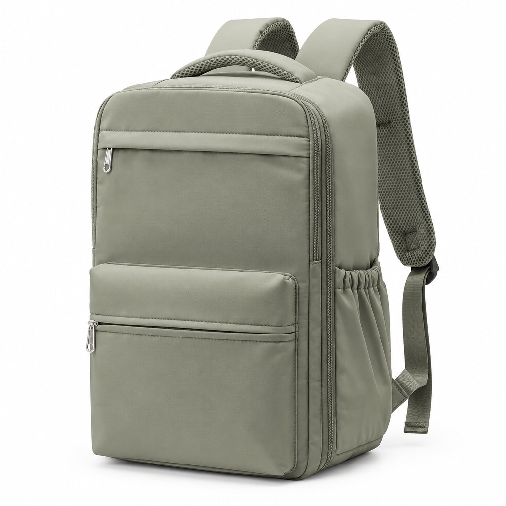 presentation du sac a dos avion cabine gris
