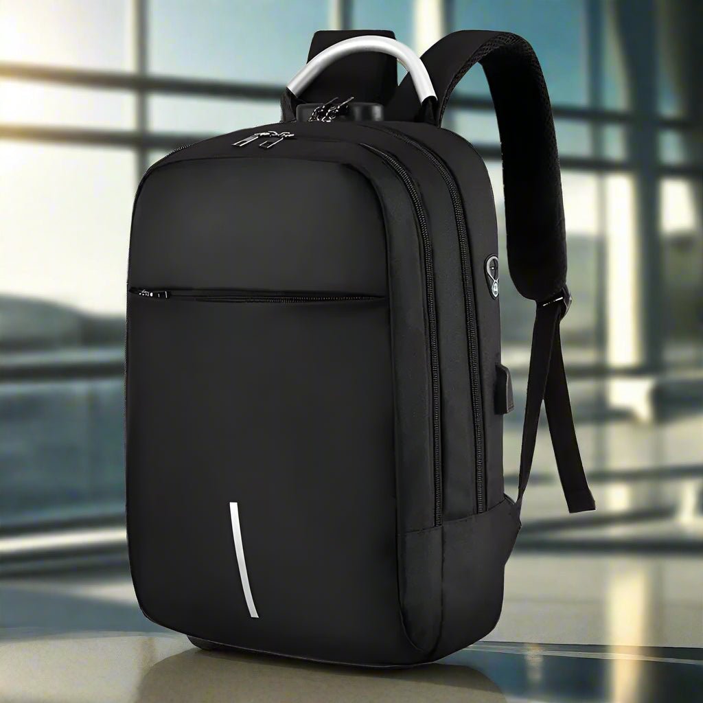  sac a dos cabine anti vol noir