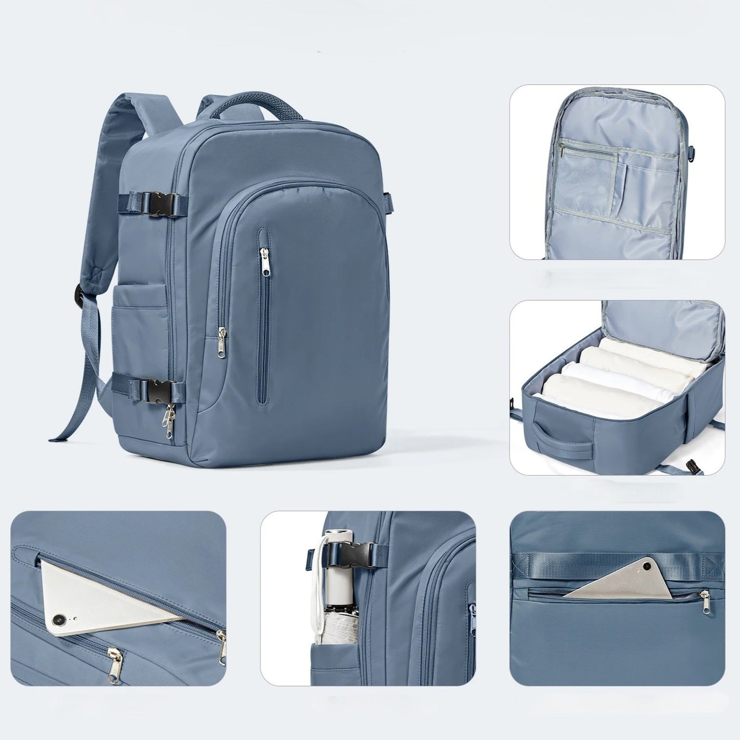 sac a dos cabine easyjet et ryanair poches multifonctions