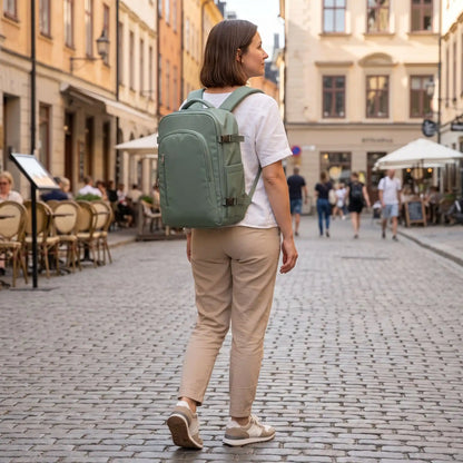 sac a dos cabine easyjet vert femme