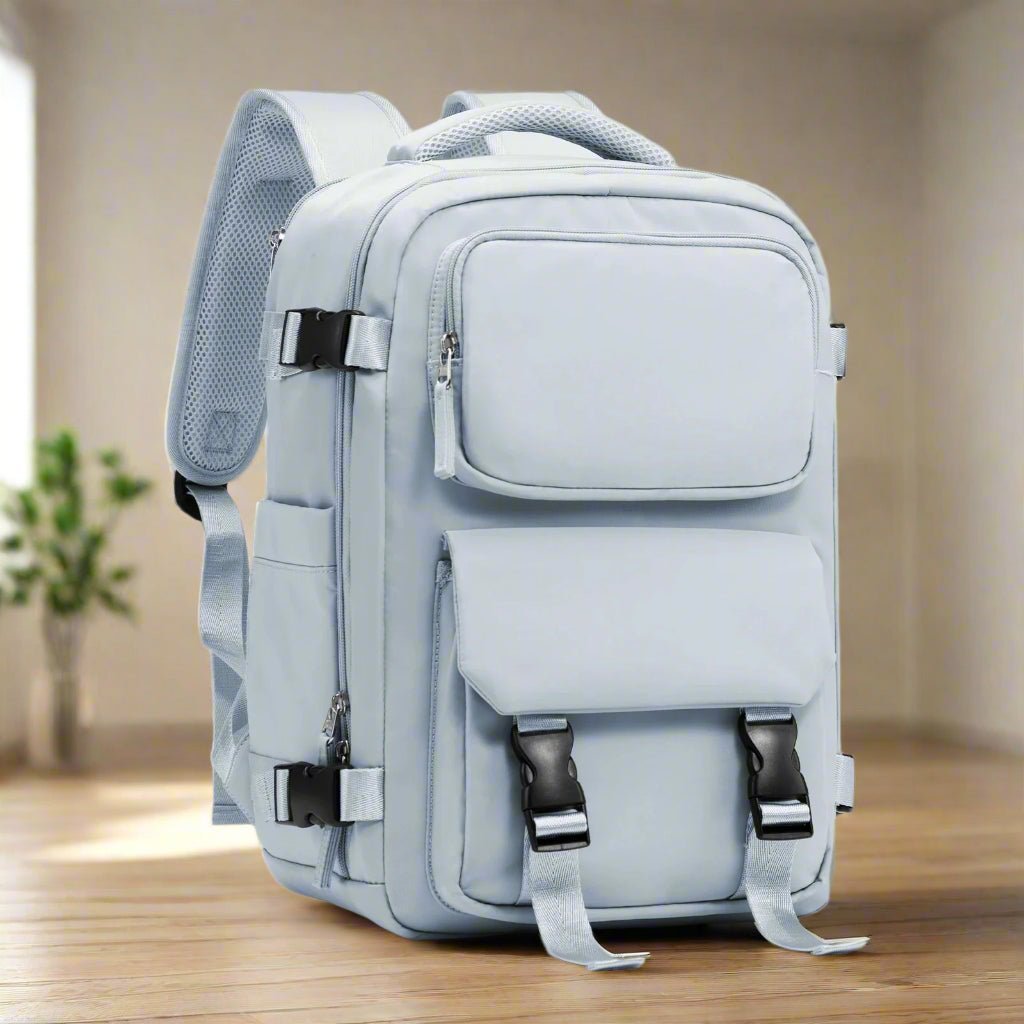 sac a dos cabine travel backpack 40x20x25 bleu