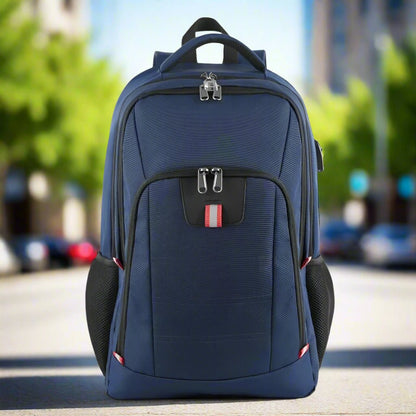 sac a dos cadenas de securite inclus bleu