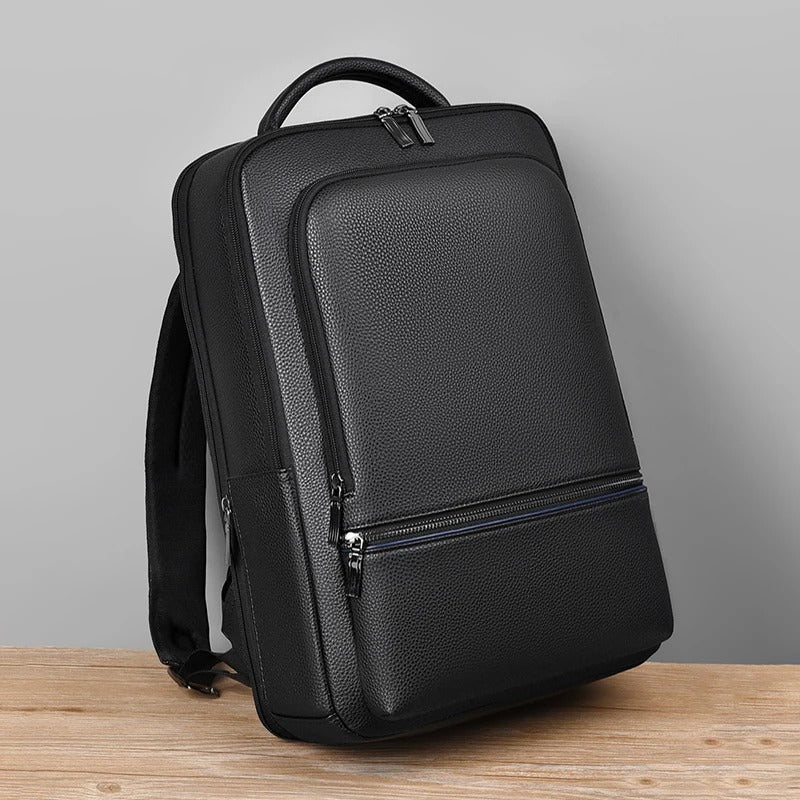 SAC À DOS CUIR HOMME - ÉLÉGANCE ET RÉSISTANCE POUR VOS VOYAGES - Parents explorateurs