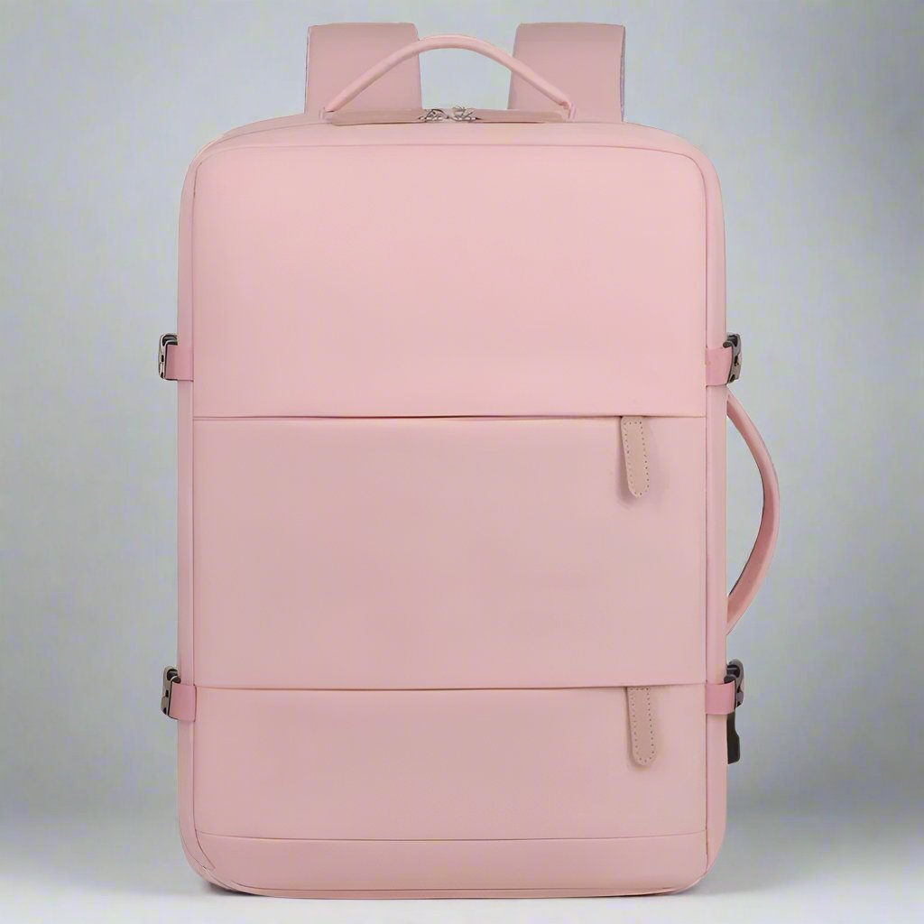sac a dos de voyage backpack multifonction rose