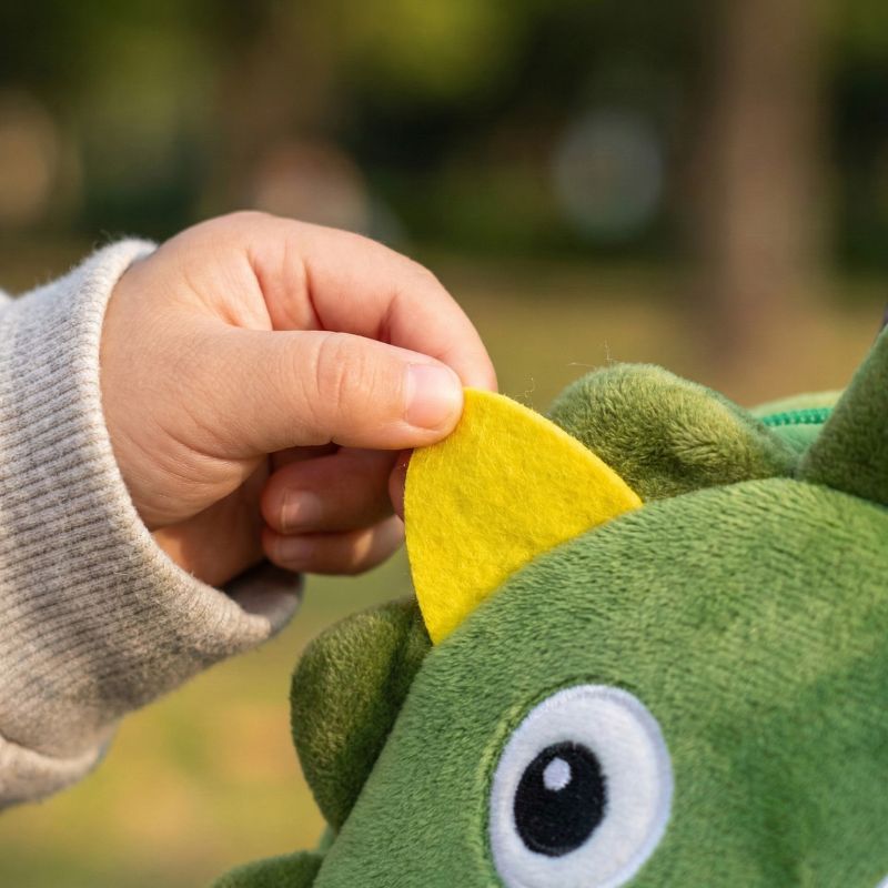 oreille jaune sac a dos enfant 3 ans dragon vert