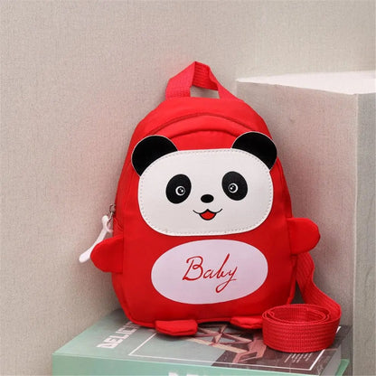 sac a dos bébé panda rouge