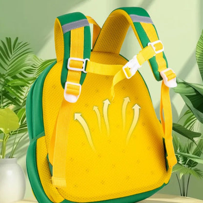 sac a dos enfant jaune confortable et respirant
