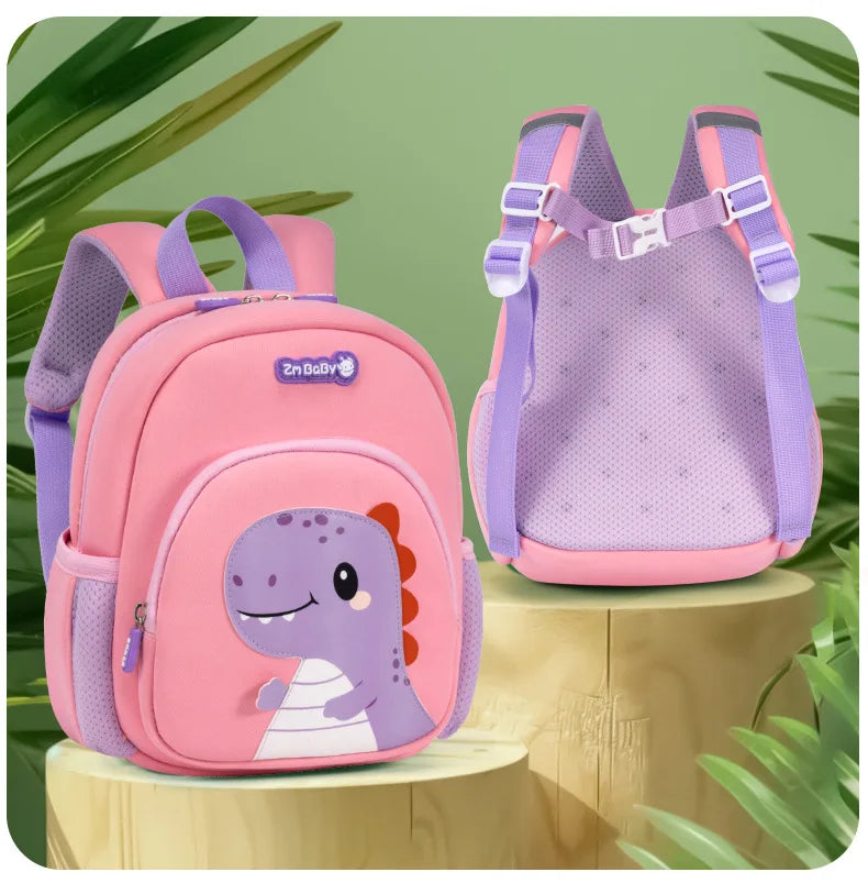 sac a dos enfant violet