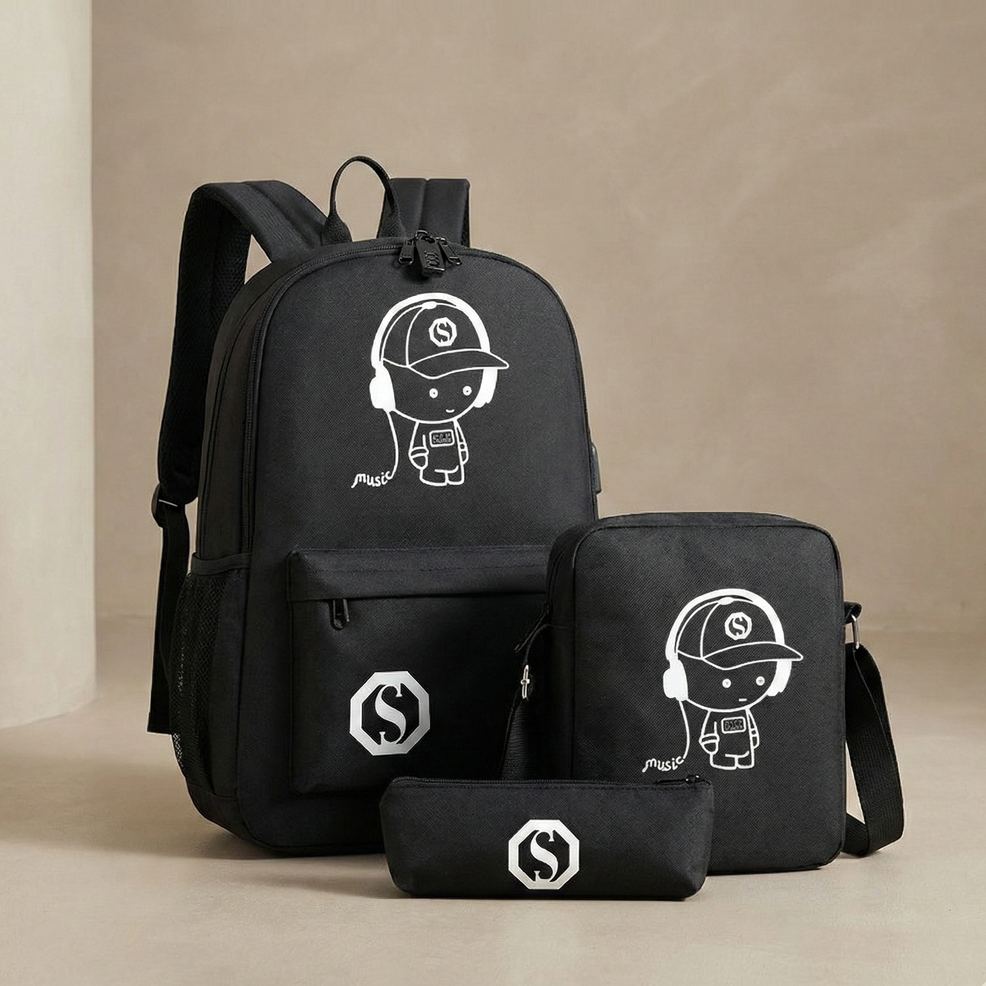 sac a dos enfant lumineux