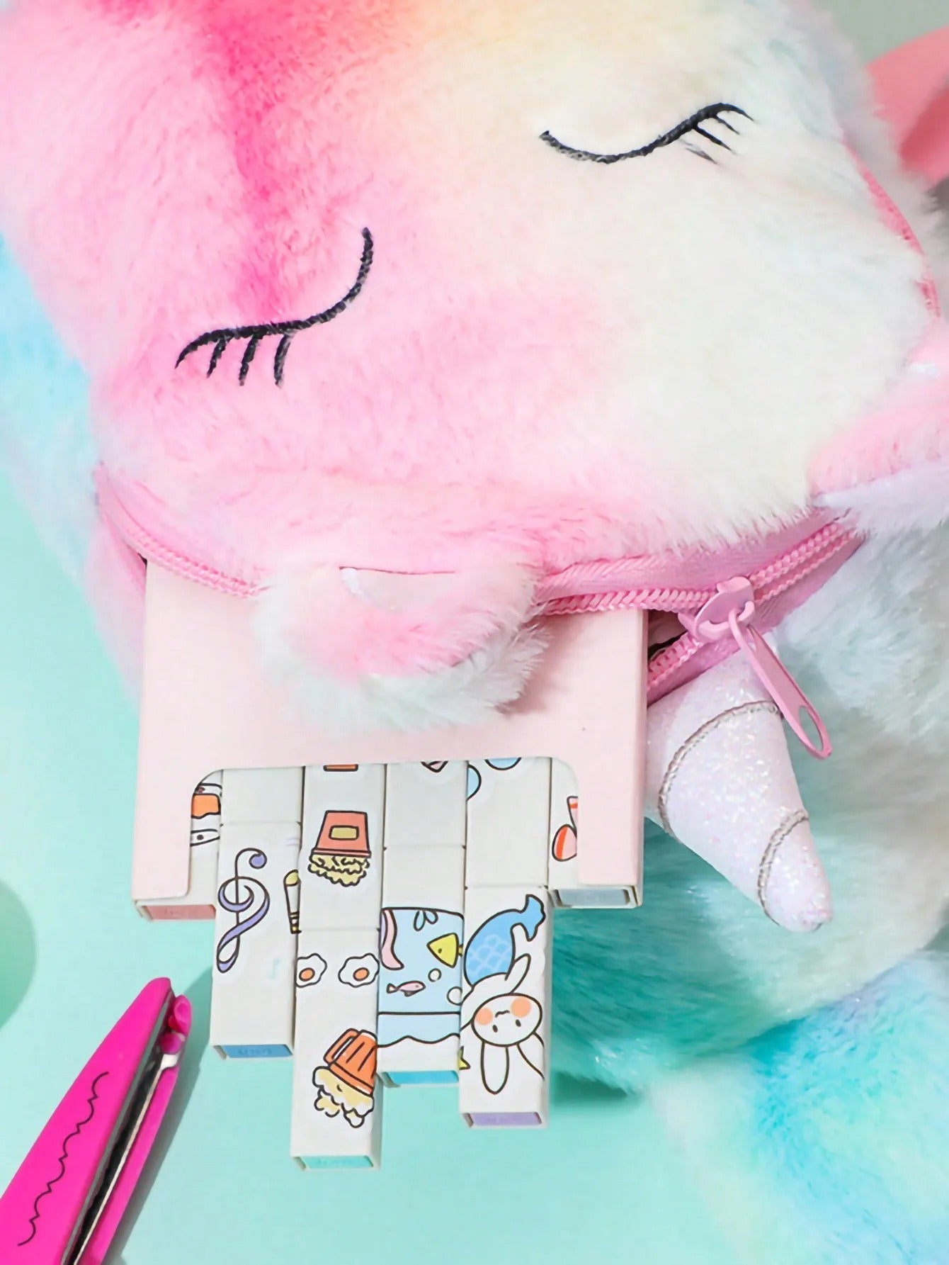 SAC À DOS LICORNE - DOUX ET COLORÉ - Parents explorateurs
