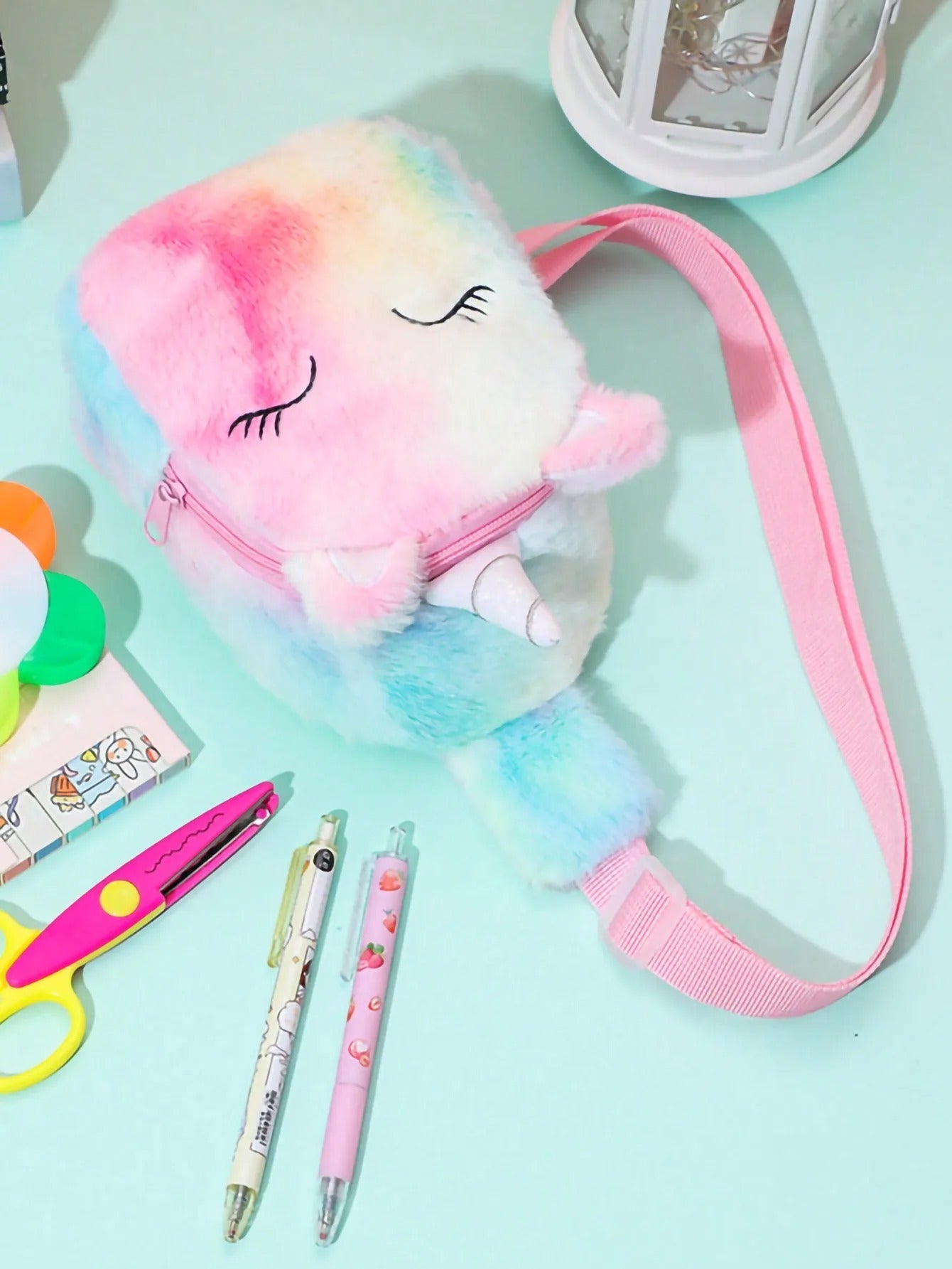 SAC À DOS LICORNE - DOUX ET COLORÉ - Parents explorateurs