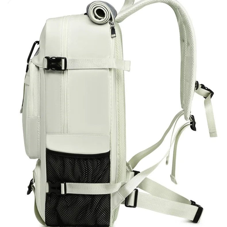 sac à dos mutli compartiment homme profil