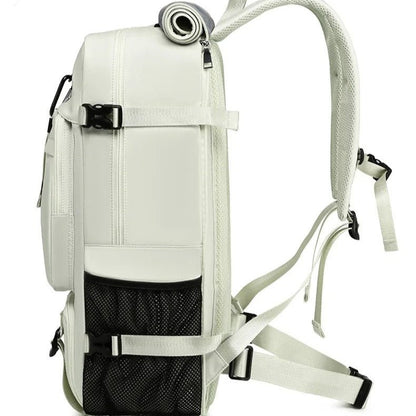 sac à dos mutli compartiment homme profil