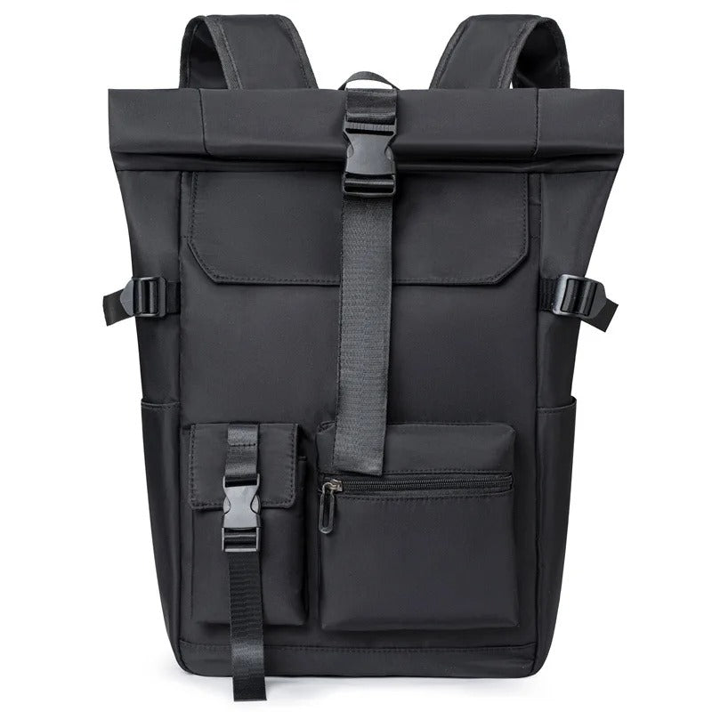 sac a dos roll top noir