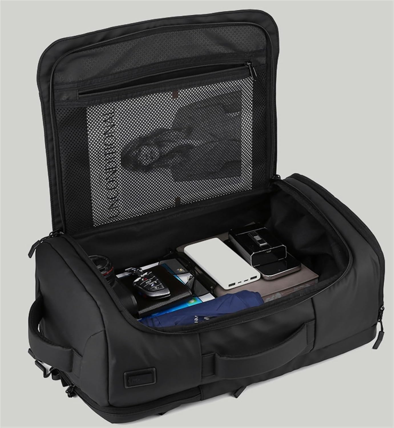 sac a dos valise cabine 40l ouverture 180 degre