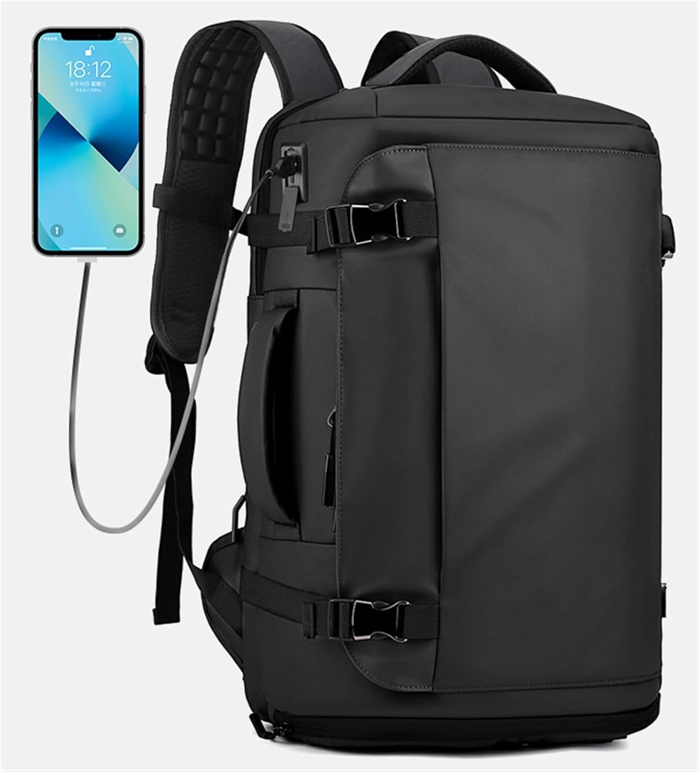 sac a dos valise cabine 40l port chargement telephone