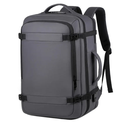 Sac à dos valise cabine extensible en coloris gris