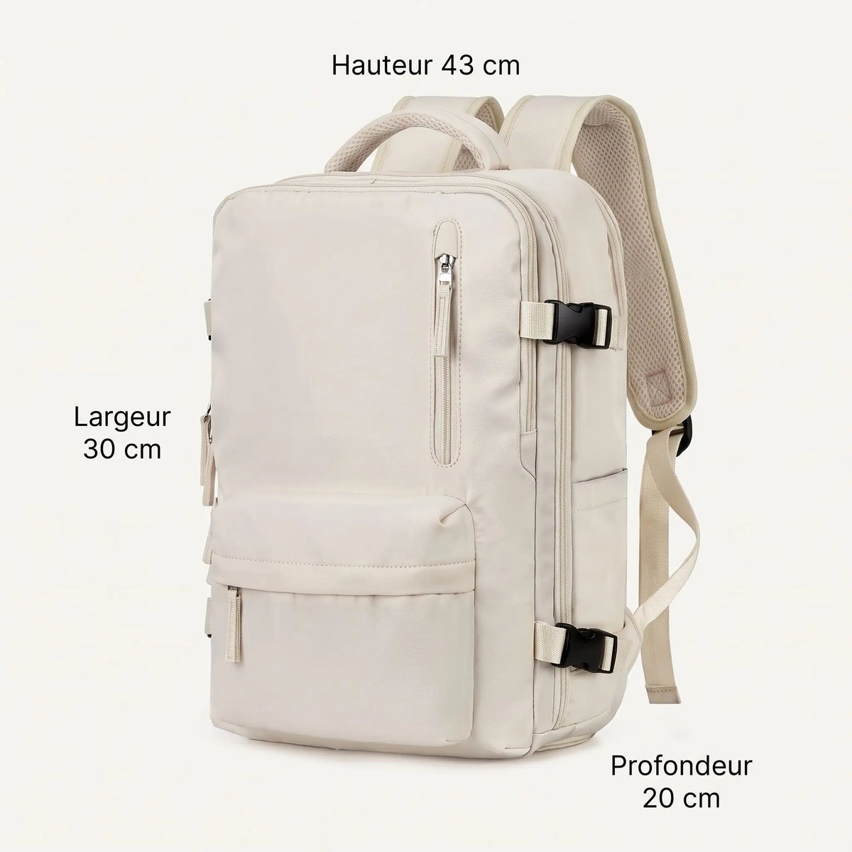 dimensions sac a dos valise voyagezen