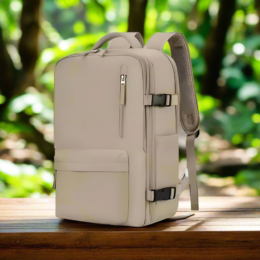 sac a dos valise voyagezen brun design