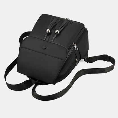sac à dos ville ultra léger femme cuir posé au sol