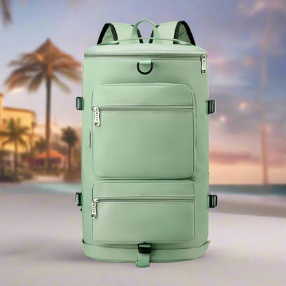 sac a dos voyage ultra polyvalent variante couleur vert