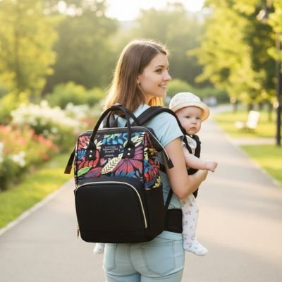 Sac a langer noir